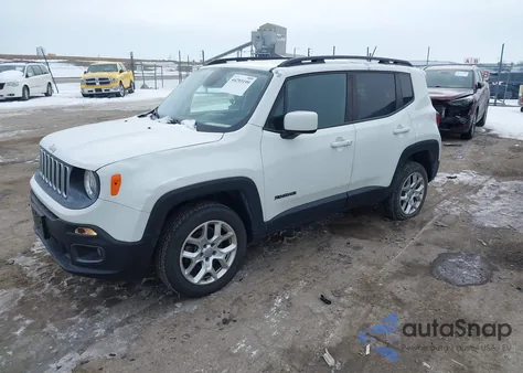 2015 Jeep Renegade Latitude from USA, damaged, VIN ZACCJBBT8FPB26235